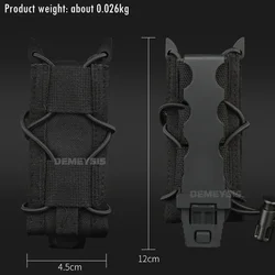 Portacargadores MOLLE para pistola 9mm – Cinturón