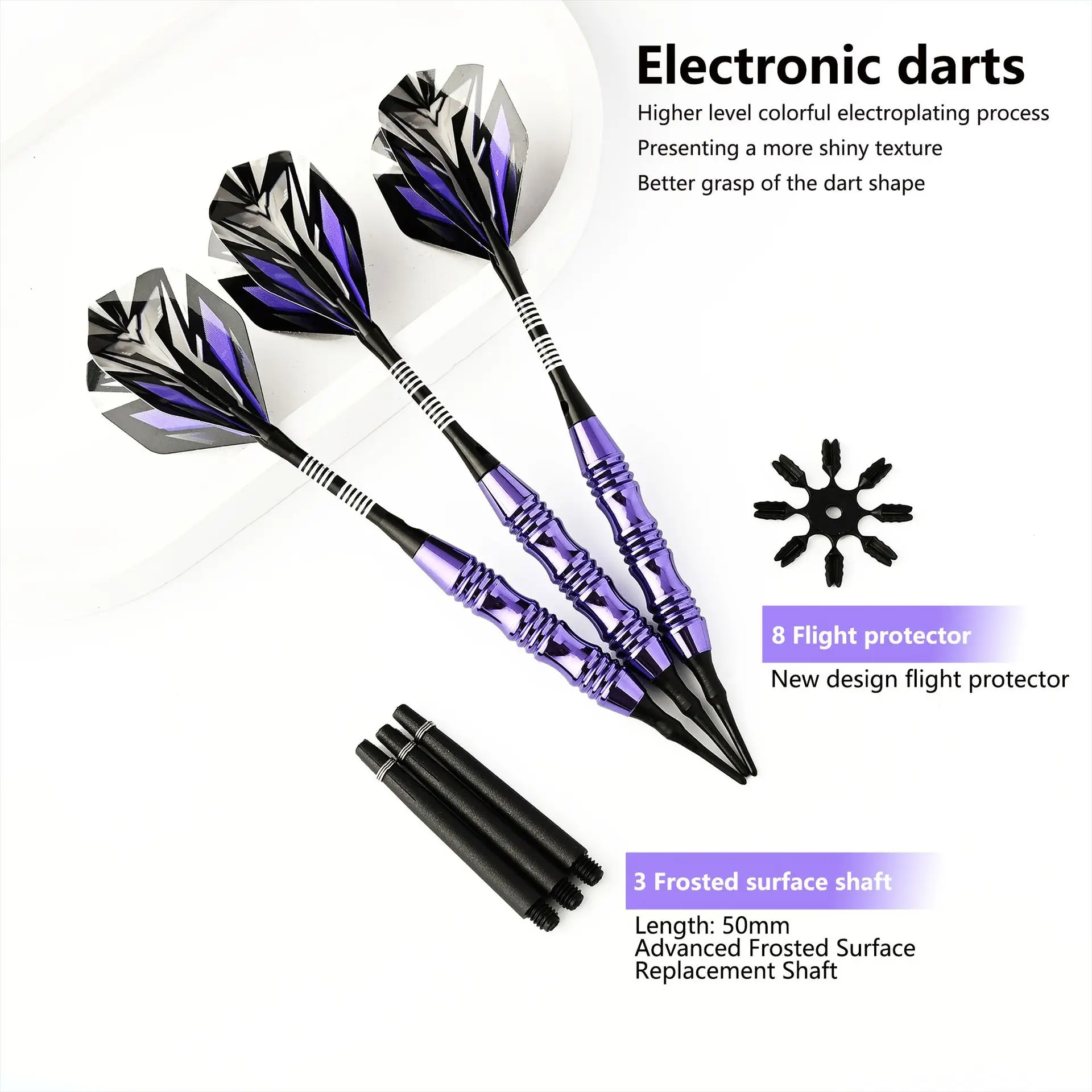 Dardos soft tip 20g para dardera electrónica con funda – Set 3 uds. - imagen 3