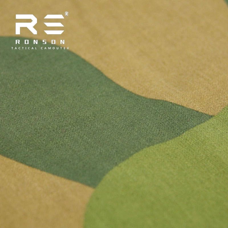Tela táctica ripstop NYCO para uniforme camuflaje Noruega