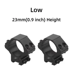 Anillas de visor Vector Optics Dovetail metálicas anticorrosión