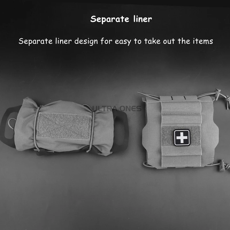 IFAK táctico MOLLE despliegue rápido, bolsa médica emergencia - imagen 5