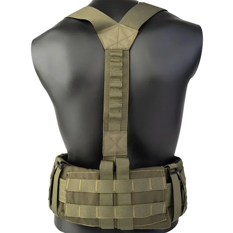 Arnés Táctico Y con MOLLE – Tirantes de Hombro para Cinturón - imagen 2