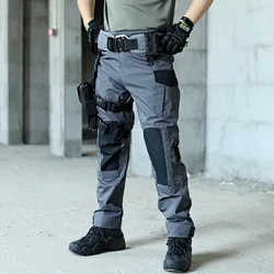 Pantalones tácticos para hombre - bolsillos cargo e impermeables