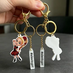 Llavero promocional personalizado de PVC suave con logotipo 3D/2D