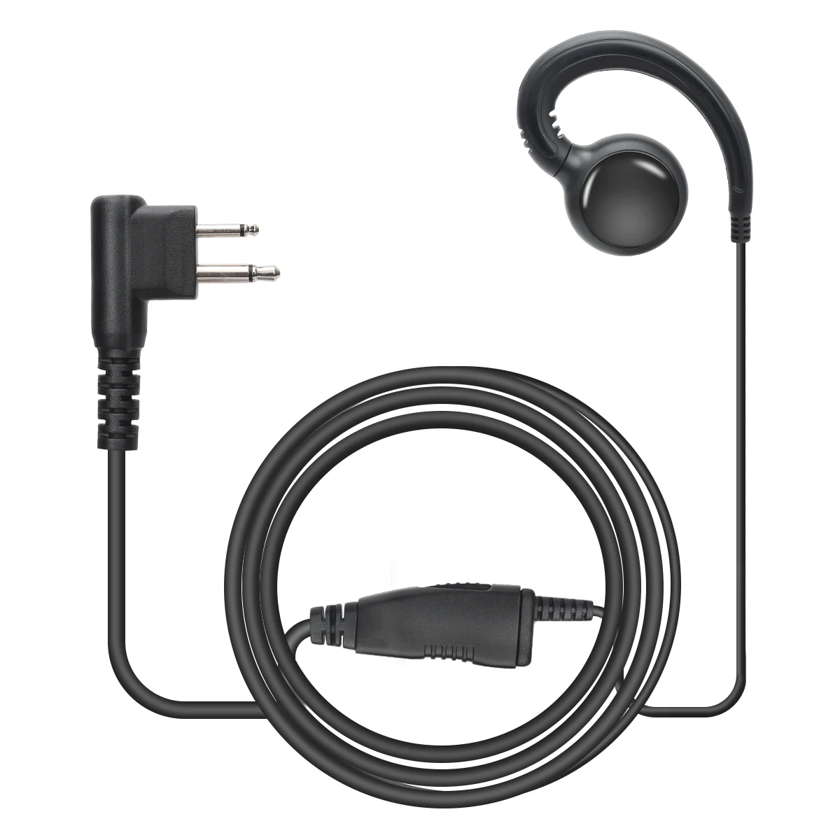 ABBREE auriculares PTT micrófono para walkie talkie Motorola GP2000
