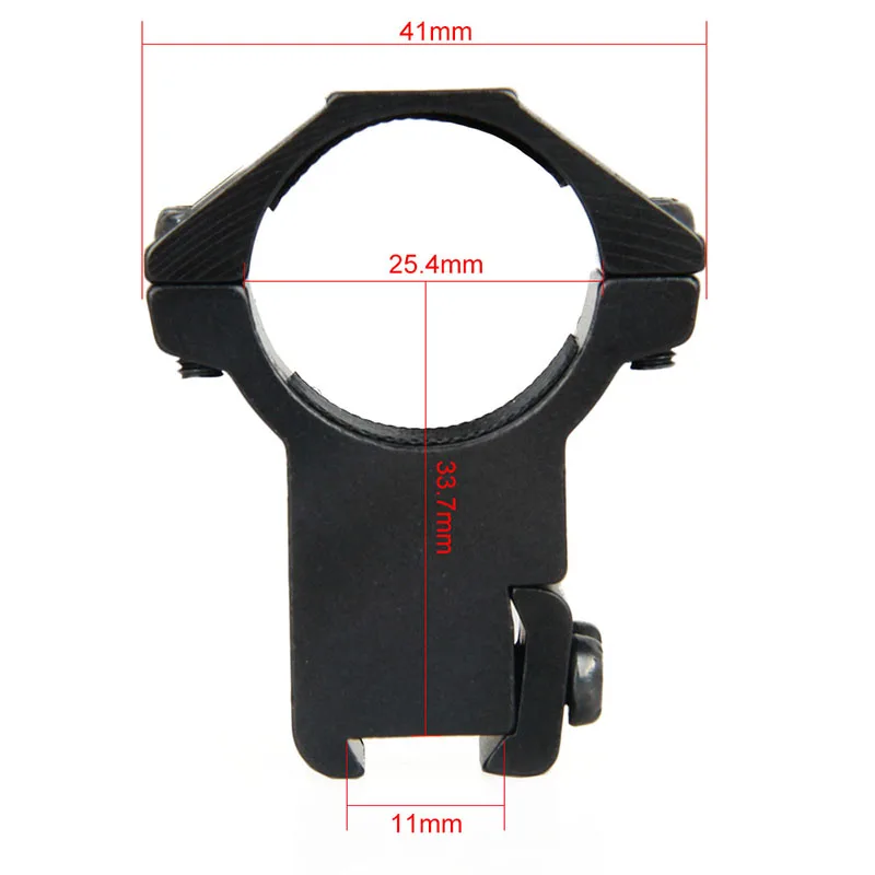 Soporte de visor de fusil Airsoft para caza táctica – montaje seguro