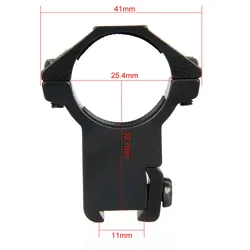 Soporte de visor de fusil Airsoft para caza táctica – montaje seguro