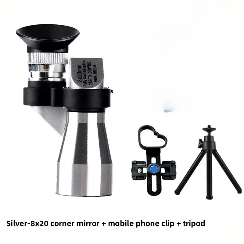 Monocular 8x20 impermeable compacto para acampada y exteriores - imagen 3
