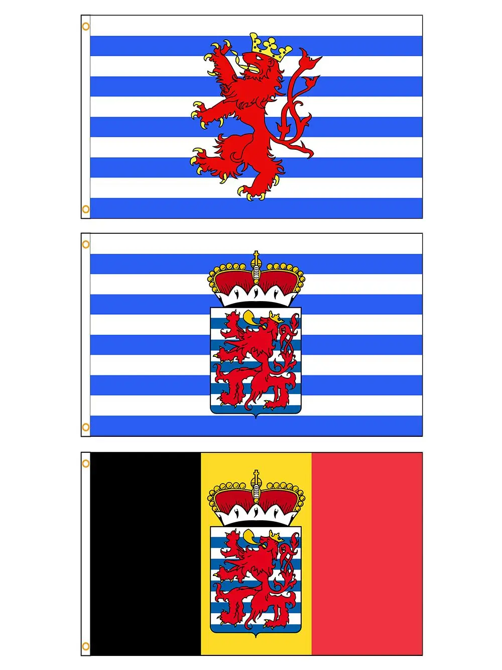 Banderín Bélgica en pared