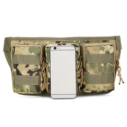 Riñonera táctica impermeable Oxford MOLLE para pesca y senderismo
