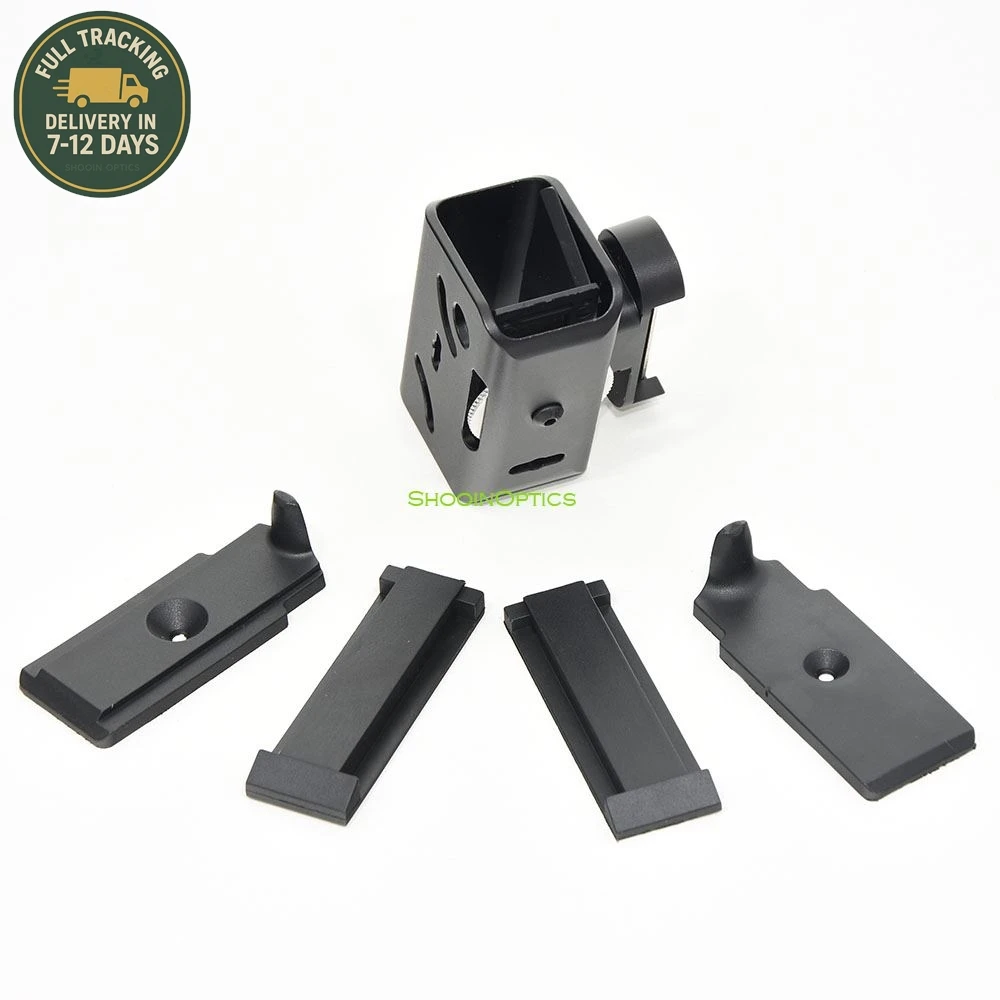 Funda aluminio rigida para cargador pistola 360 grados IPSC USPSA - imagen 3