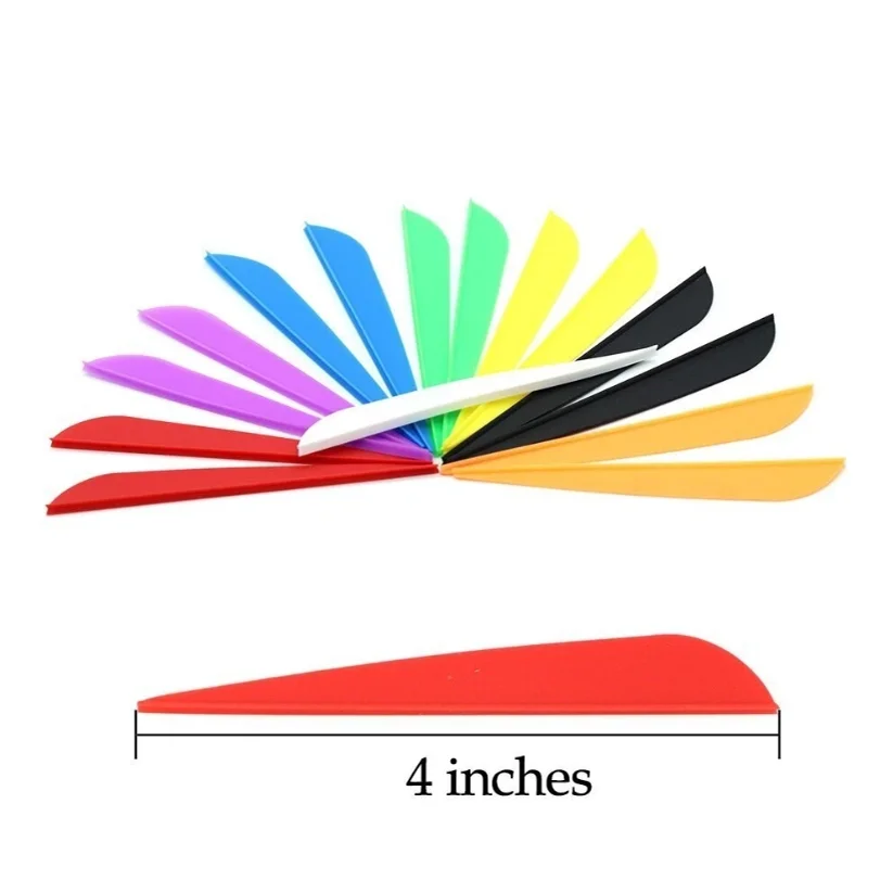 Variedad de colores y acabado del fletching
