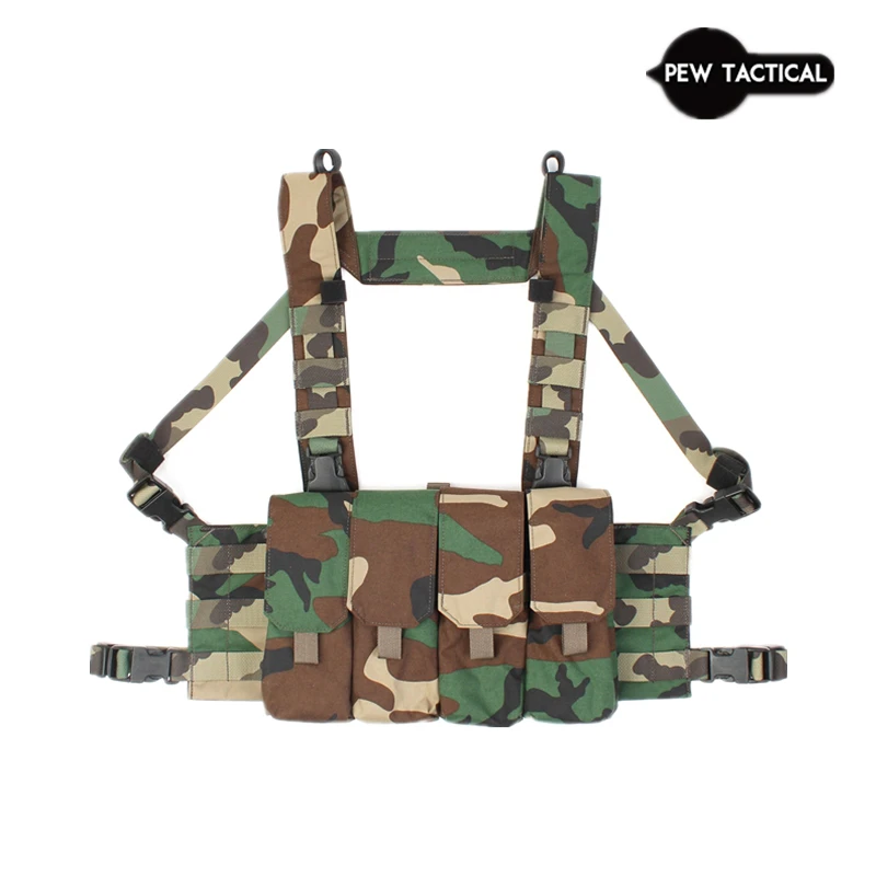 PEW Tactical GT Recce Rig – Chest Rig MOLLE para Airsoft - imagen 3