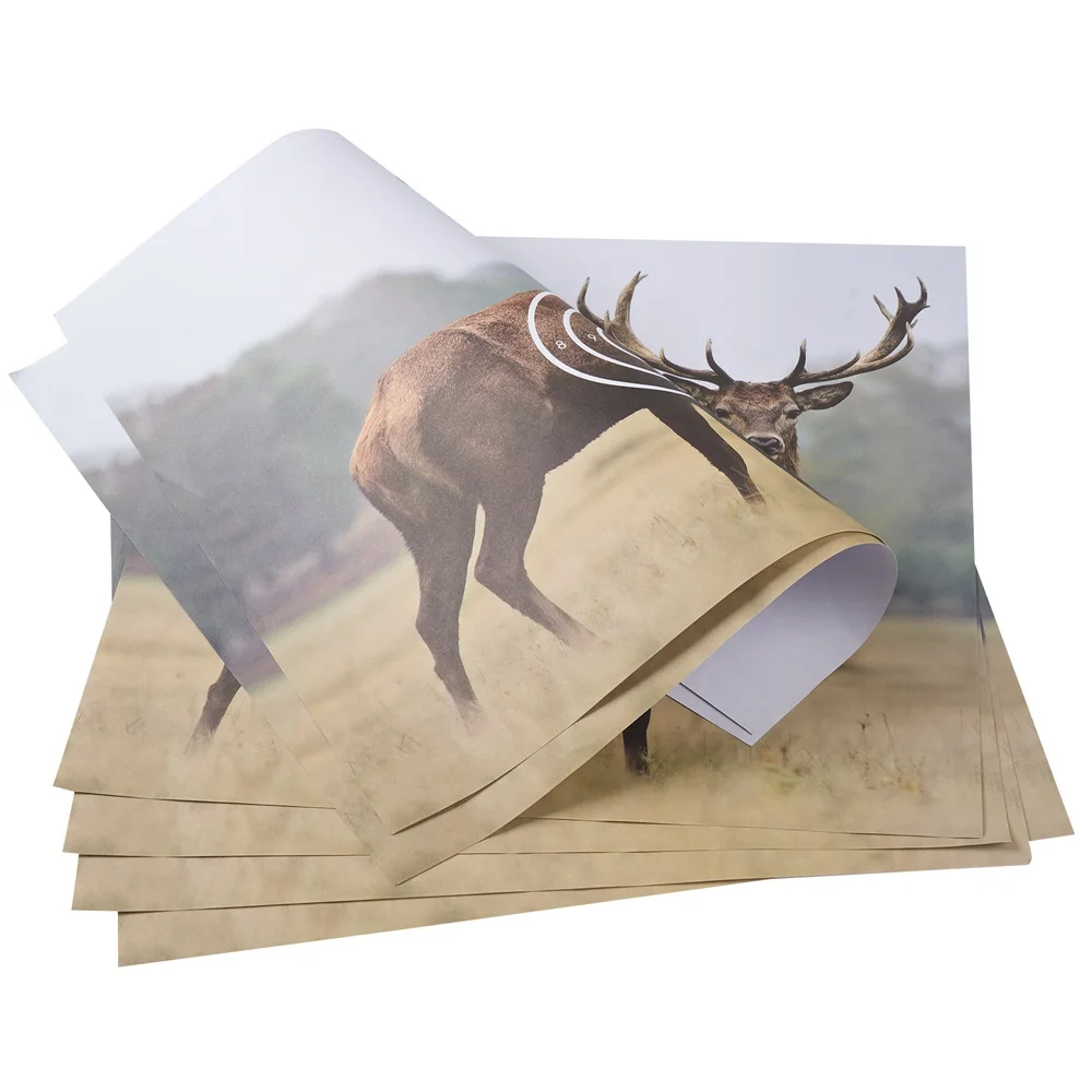 Papel de tiro con arco cuadrado 40×40 cm
