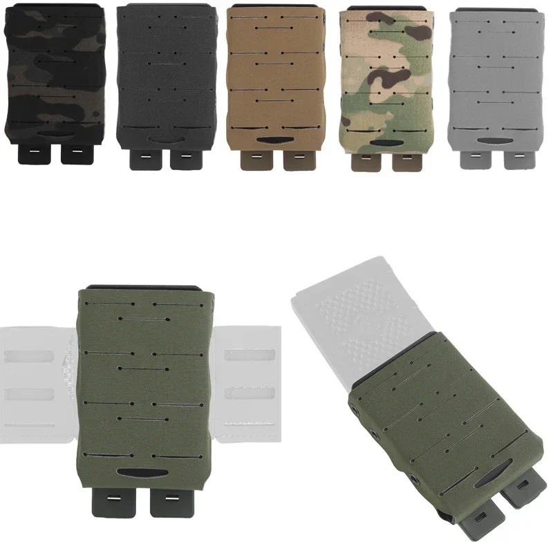 Funda MOLLE para cargador AR M4 con soporte nylon para pistola - imagen 2