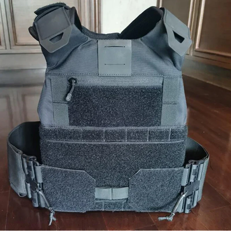 Cinturón táctico elástico para chaleco con bolsillos liberación rápida - imagen 5