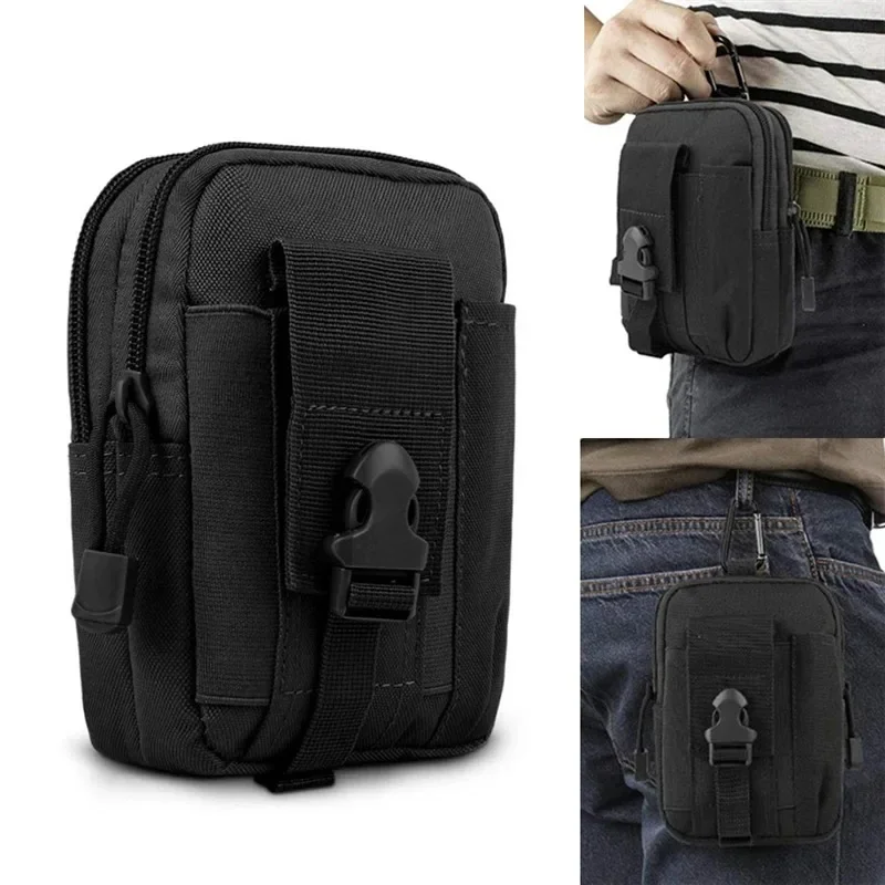 Riñonera táctica MOLLE – Bolsa cintura multiusos portaobjetos