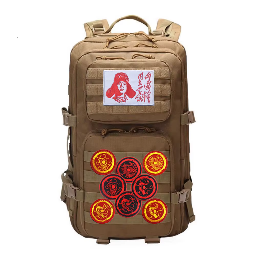 Parche para fijar en mochilas y sombreros