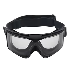 Gafas tácticas tricolor Airsoft con protección antipolvo y solar