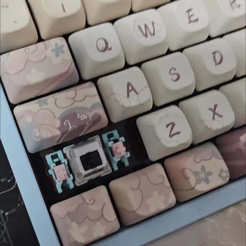 Estabilizadores para teclado mecánico POM acero, instalación silenciosa - imagen 3