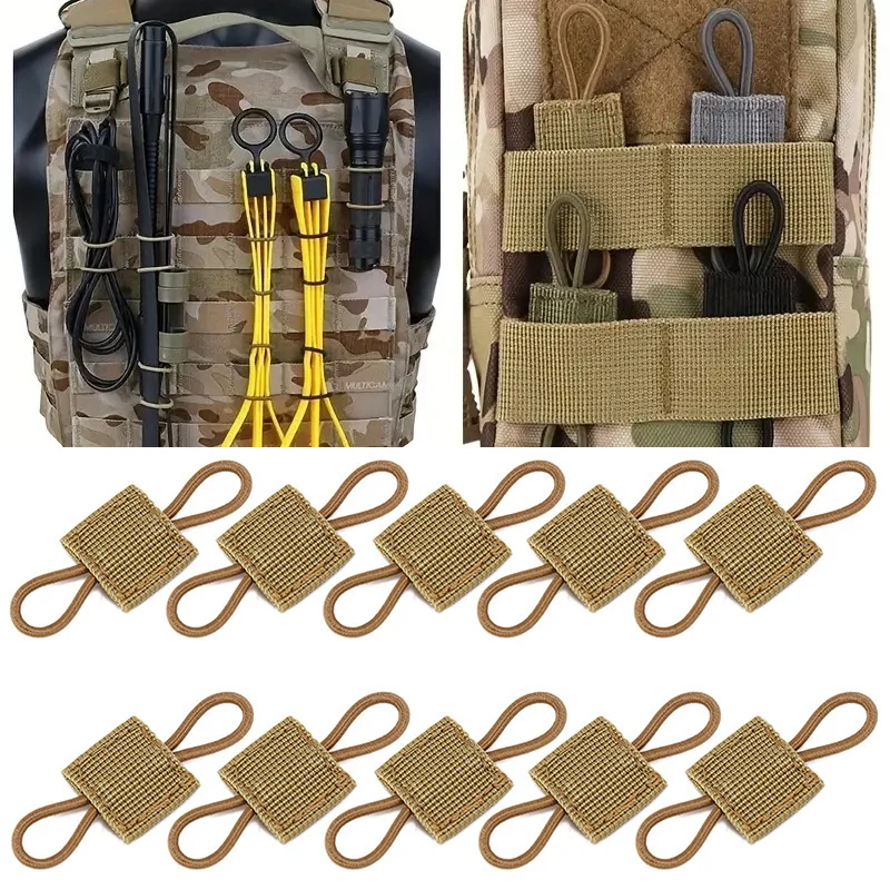 Hebilla táctica antena MOLLE para mochila y equipo exterior