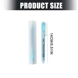 Bolígrafo gel retráctil multicolor de secado rápido, punta fina