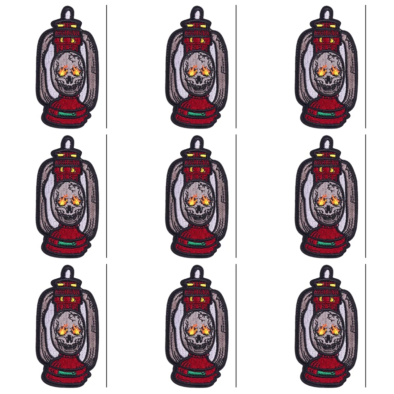 Parche bordado hippie termoadhesivo – Para mochila y ropa militar - imagen 5