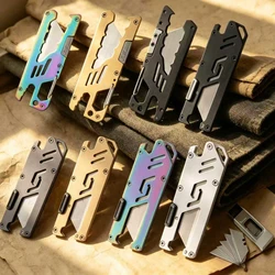 Cuchillo multiusos EDC de acero SK5 para cortar y tallar