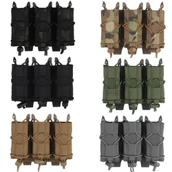 Bolsa magnética táctica caza - Porta cargador 9mm triple