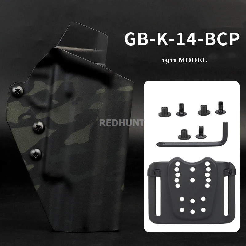 Funda Kydex táctica retención cinturón Glock G17 G19 - imagen 3