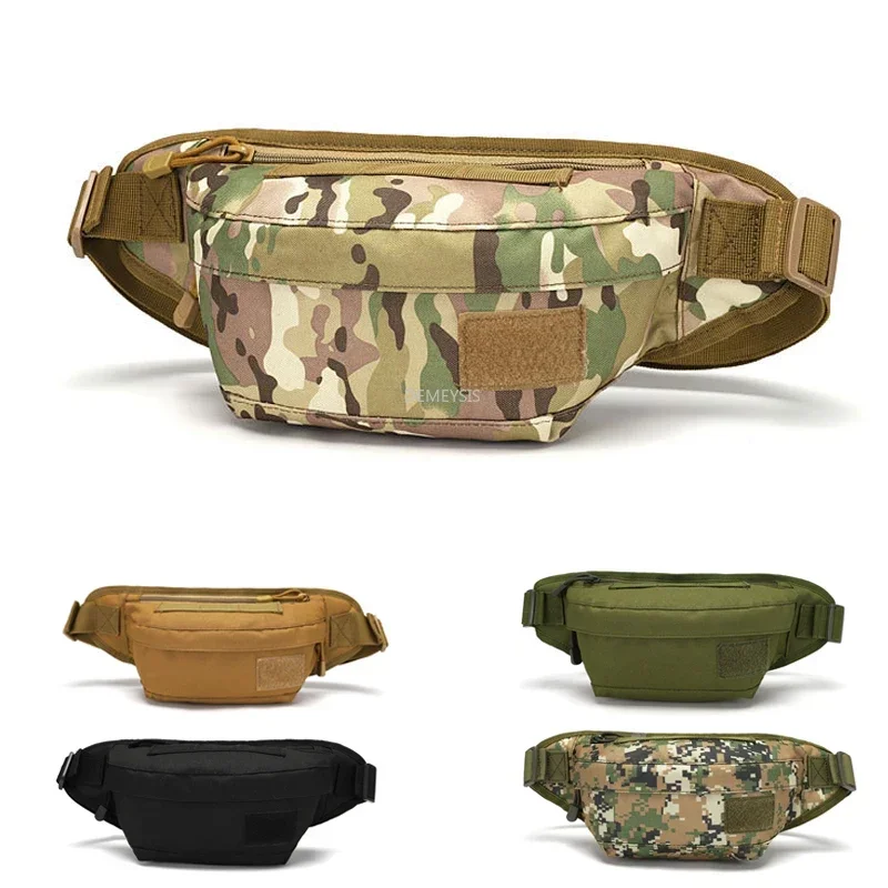 Riñonera táctica impermeable con camuflaje modular para caza