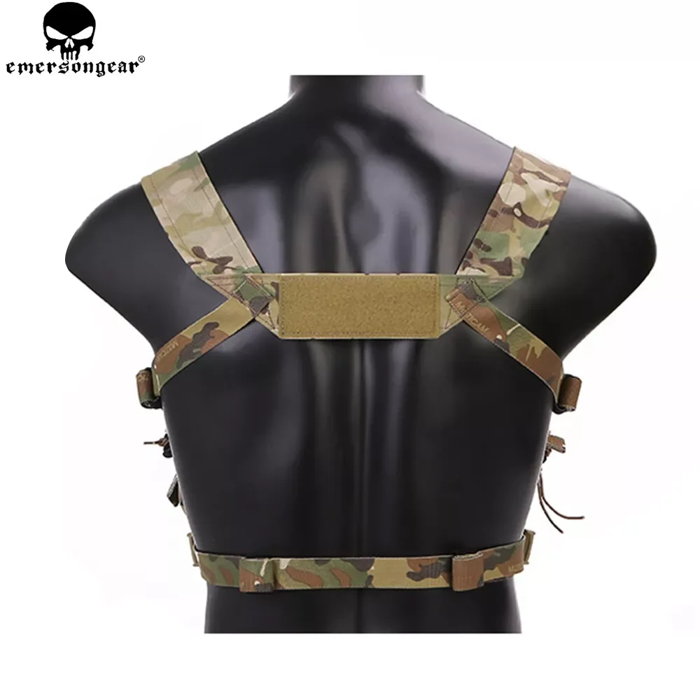 EMERSONGEAR Aparejo de Pecho Micro Fight MK3 – Airsoft Multi-camo - imagen 4