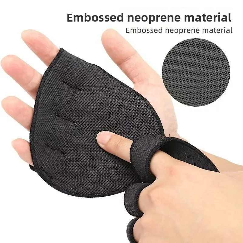 Guantes de neopreno antideslizantes para pesas y gimnasio - imagen 5