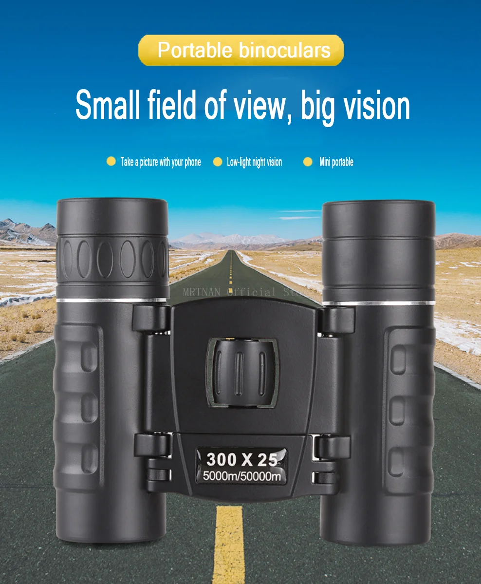 Binoculares profesionales con zoom 900x25