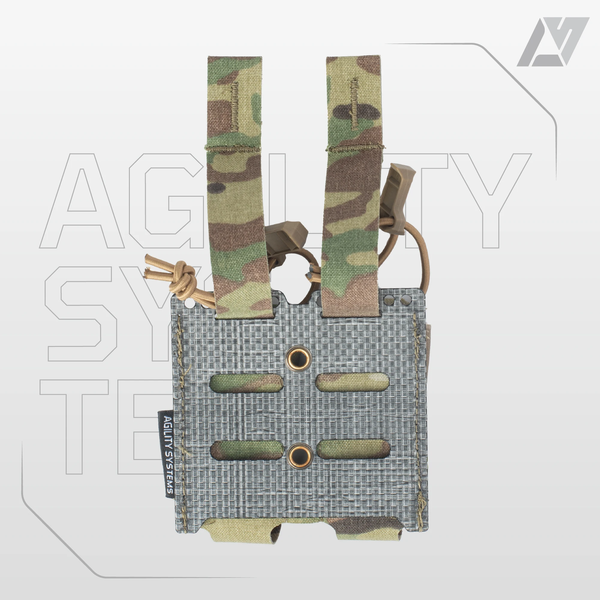 Portacargador doble MOLLE estilo Ferro para cinturón táctico - imagen 3