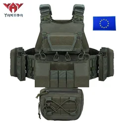 Chaleco táctico YAKEDA MOLLE expandible desmontable para accesorios