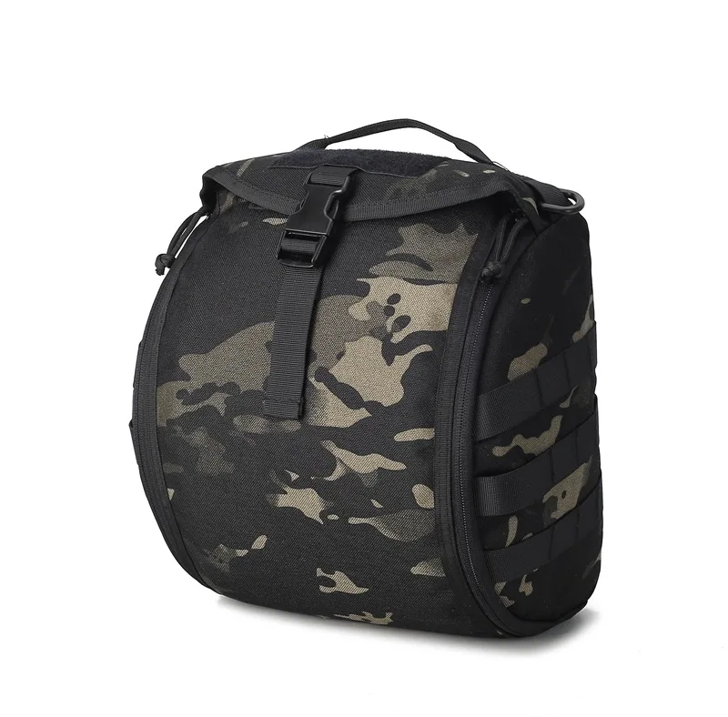 Bolsa táctica para casco con funda para máscara antigás - imagen 2