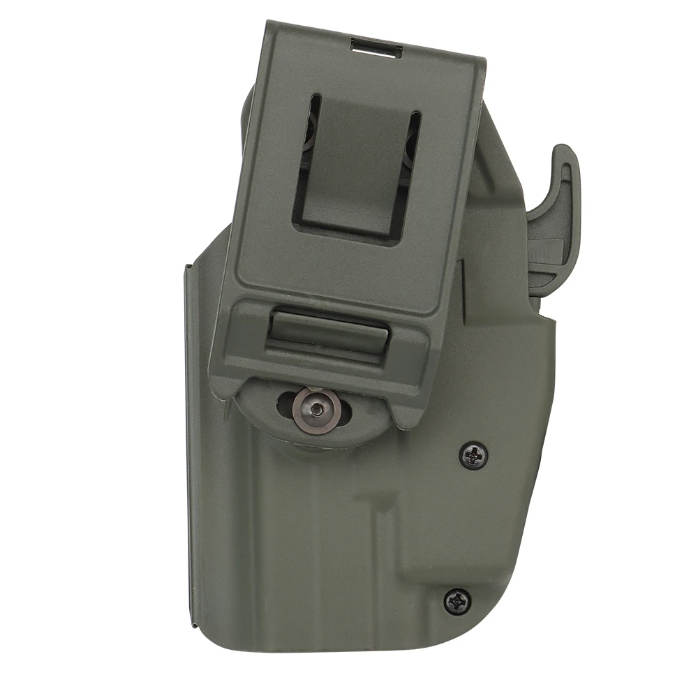 Funda táctica pistola Glock 19 con clip cinturón para airsoft y tiro - imagen 4