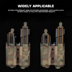 Poseidon Defense EMP portacargador pistola MOLLE 9mm .40S&W Airsoft