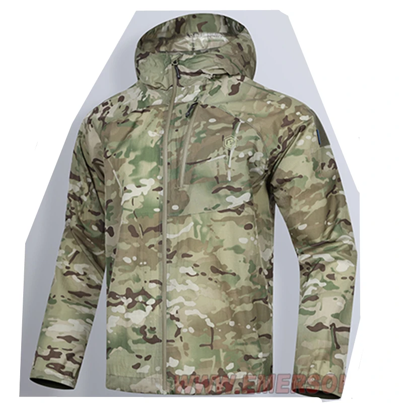 EmersonGear Blue Label chaqueta táctica impermeable con capucha - imagen 2