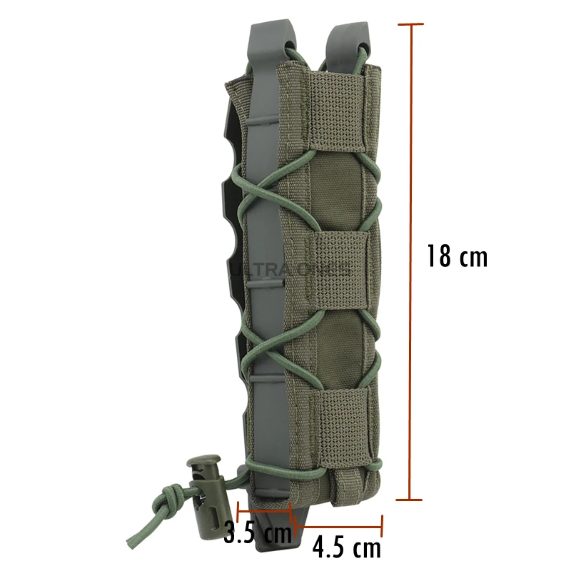 Funda táctica porta-cargador MOLLE de liberación rápida