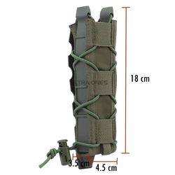 Funda táctica porta-cargador MOLLE de liberación rápida