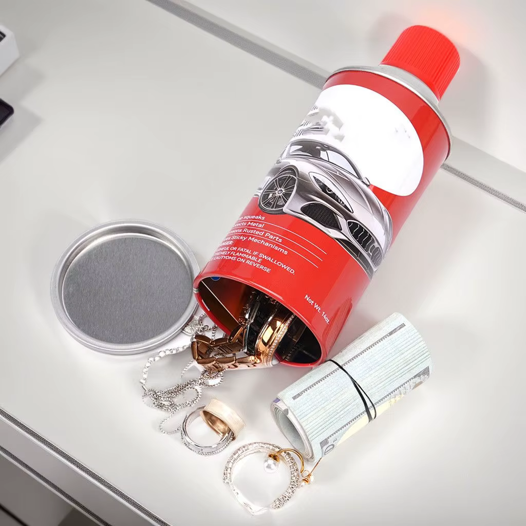 Caja de seguridad cerrada con aspecto discreto