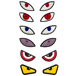 Parche PVC anime ojos ninja con gancho y respaldo para gorra