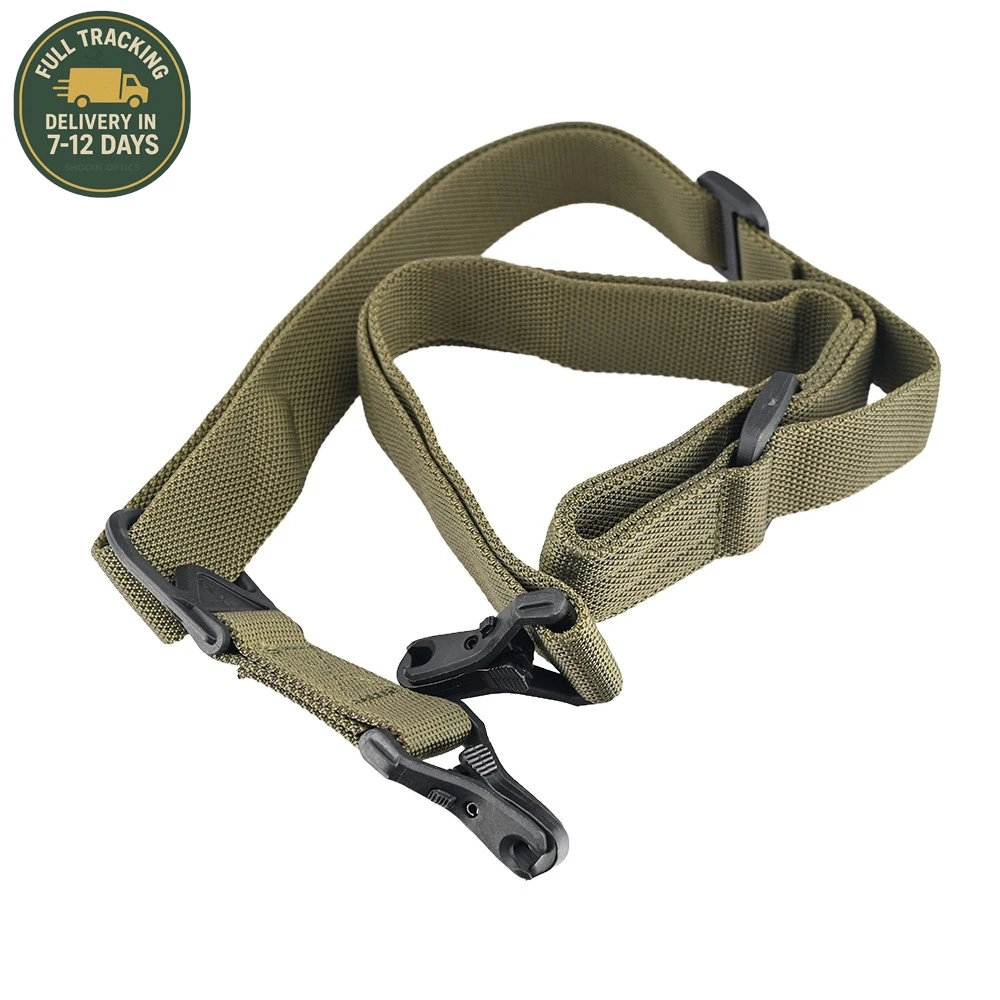 Sparta Sling correa táctica ajustable para fusil, negro y oliva - imagen 2