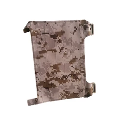 Panel de bolsillo MOLLE táctico para chaleco con solapa frontal