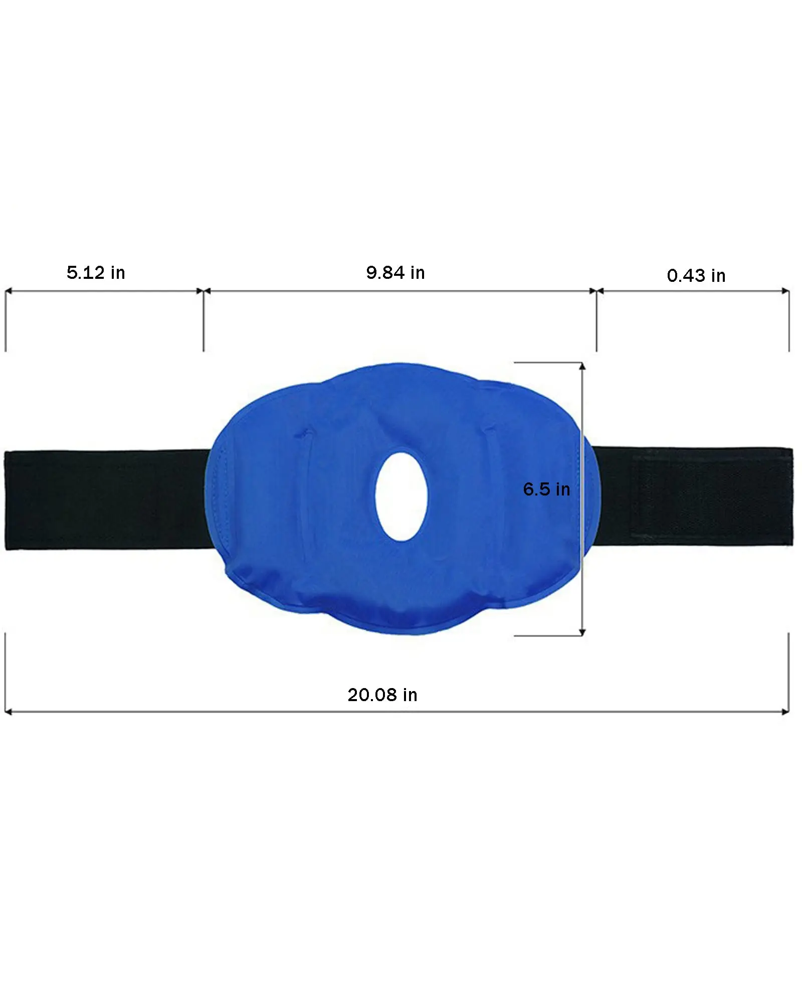 Rodillera táctica con gel frío reutilizable para lesiones y recuperación - imagen 2