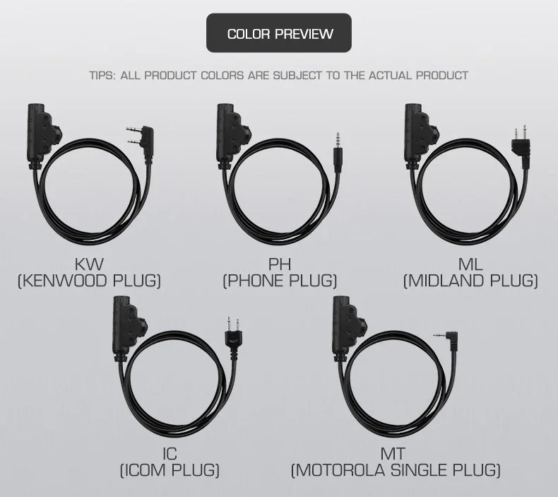 Conector y detalles del adaptador
