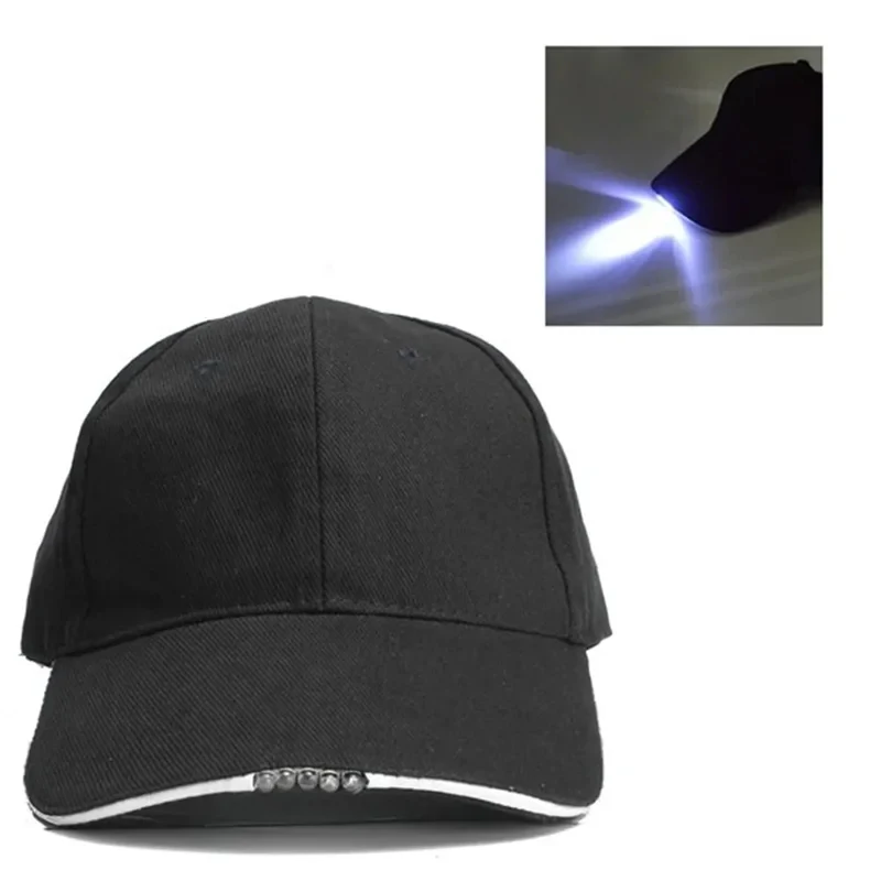 Gorra LED táctica luminosa para lectura, caza y jogging - imagen 3