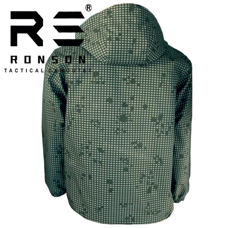 Chaqueta táctica con capucha hombre – Camuflaje invierno - imagen 4